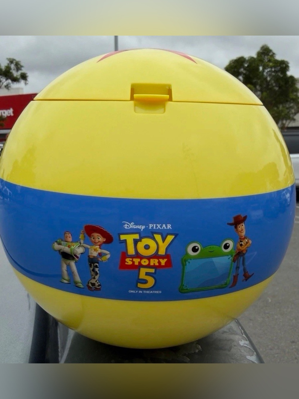 Disney Pixar Toy Story 5 "Pixar Ball" Character Collector's Bucket! NWT-AMC Exc